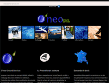 Tablet Screenshot of oneo-services.com